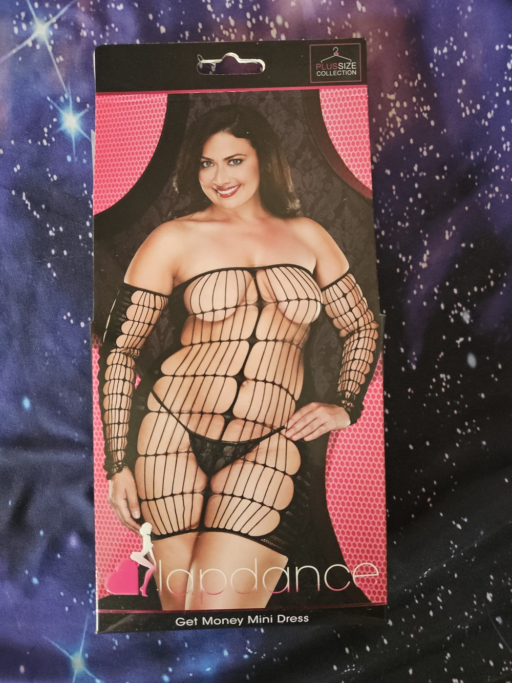 Get Money Mini Dress - Black (Plus Size)